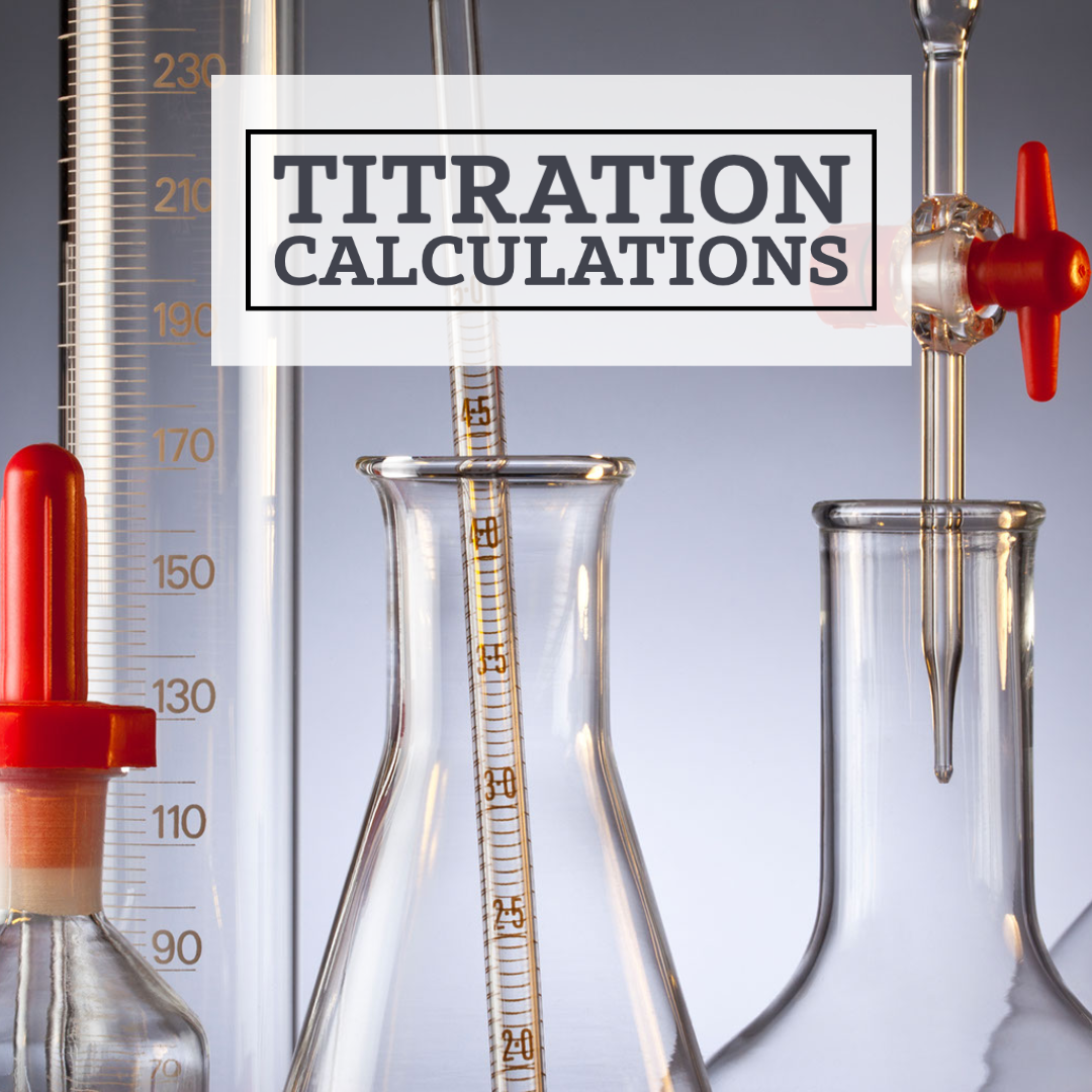 Advanced titration calculations Crunch Chemistry
