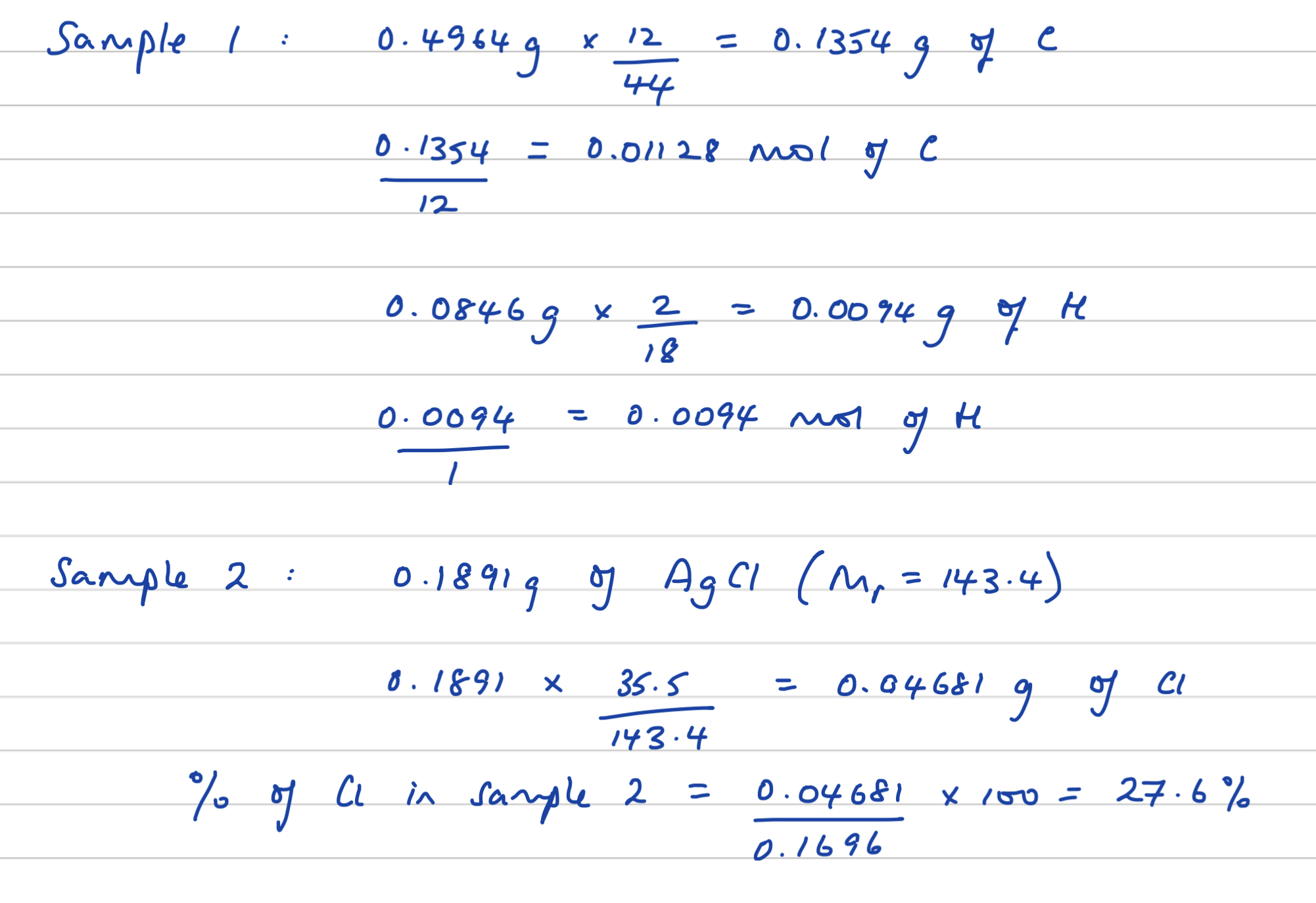 Determining An Empirical Formula Using Combustion Analysis - Crunch ...